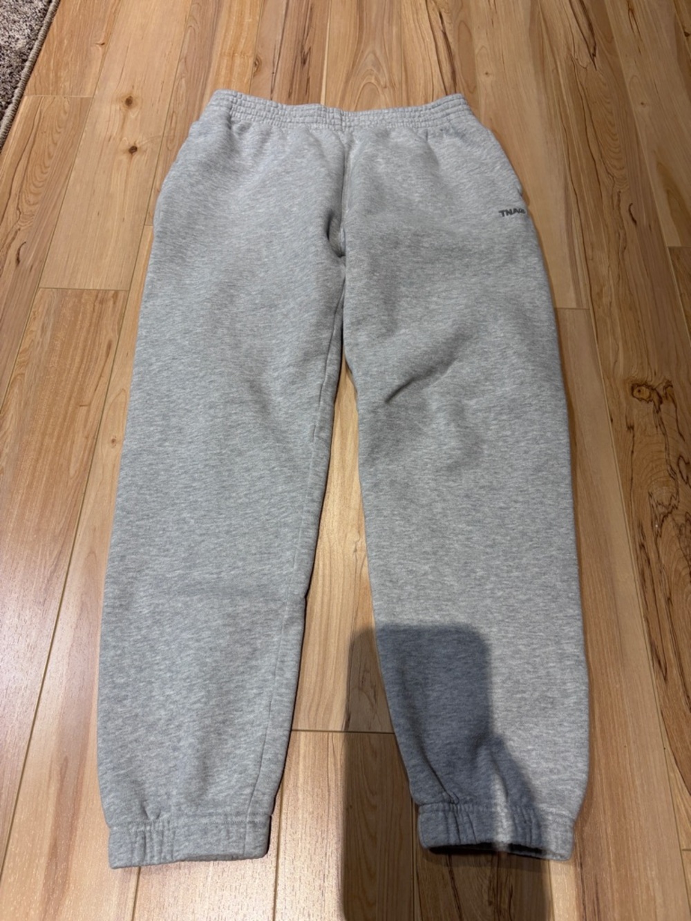 TNA Heather Grey Sweatpants with Elastic Cuffs